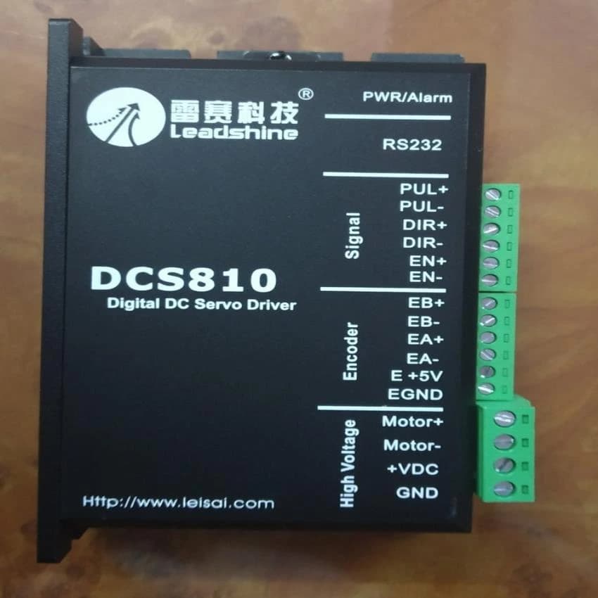 Leadshine Digital DC Servo Drive Supplier, Model Name/Number: DCS810, 1 - Phase