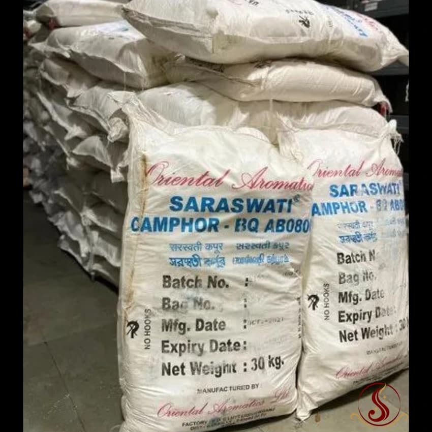 Camphor Powder Packaging Size 30Kg Bag