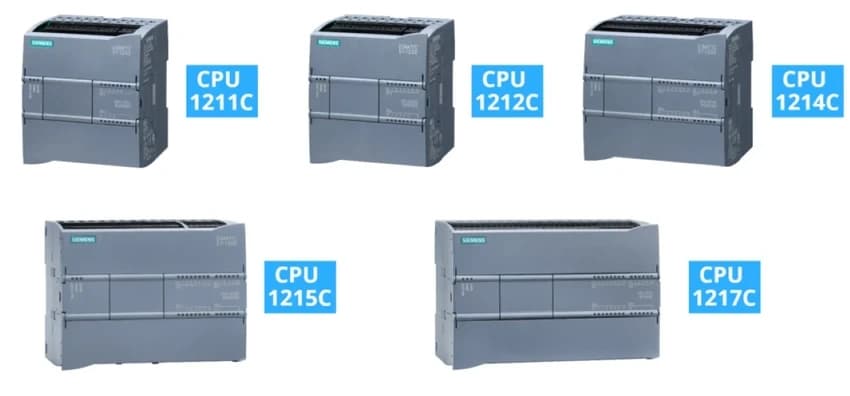 Siemens PLC, Work Memory: 4 MB, S7-1500