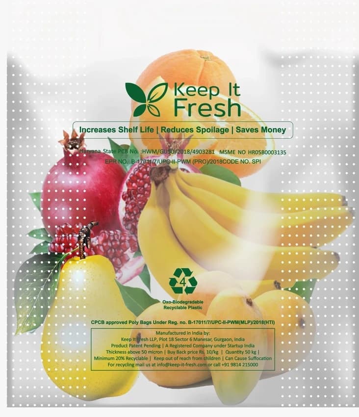Keep It Fresh Map Banana bag