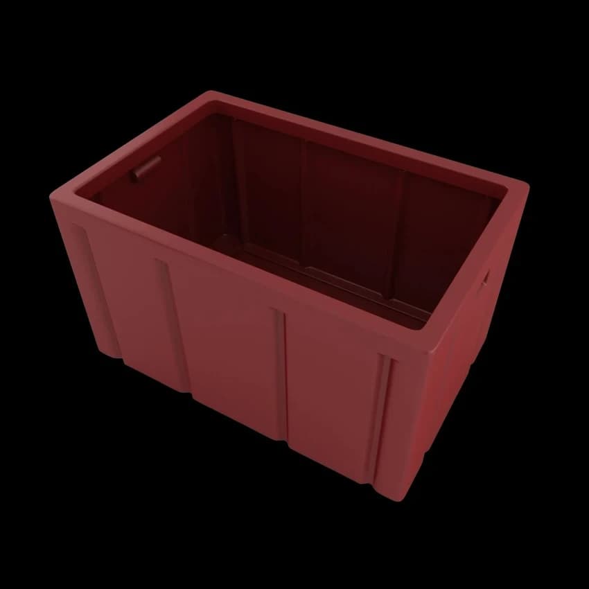 Industrial Plastic Crate, Capacity: 30- 260 ltr