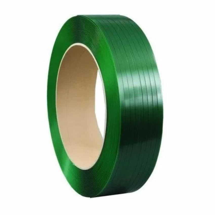Green PET Strapping Roll, For Packaging
