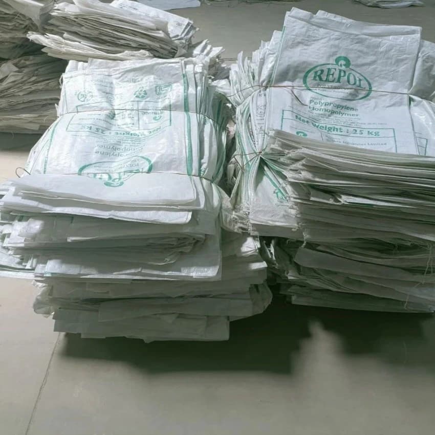 25 Kg Used Plastic Cement Bags