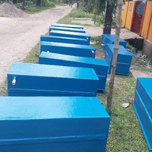Frp fish farming tank