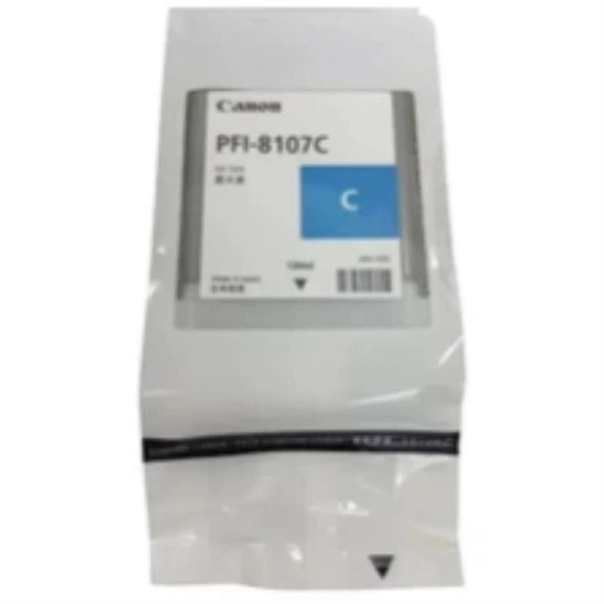 Canon PFI-8107C Ink Cartridge, Cyan, 130ml