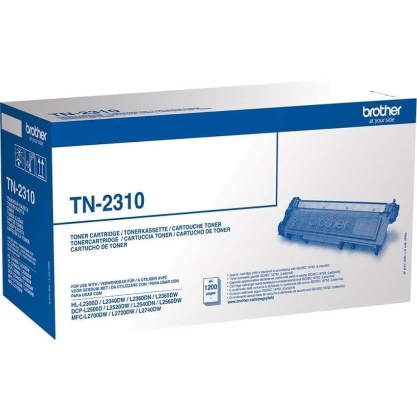 Black Genuine Brother TN-2310 Toner Cartridge, For Laser Printer