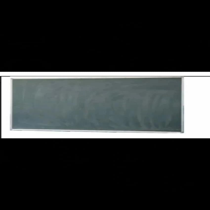 Resin Coated Steel Surface MS Black chalk board, For Office, Board Size: 12x24 Inch