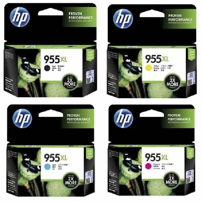 Hp 955xl Original Ink Cartridge Set