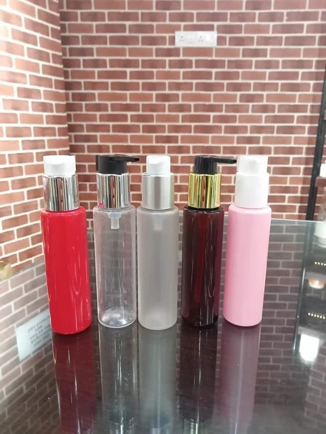 Pet Plastic Cosmetic Bottles, 100 ml