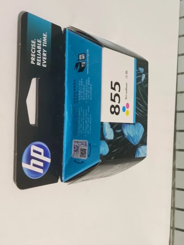 Black HPP 855 Tri Color Original Ink Cartridge C8766ZZ