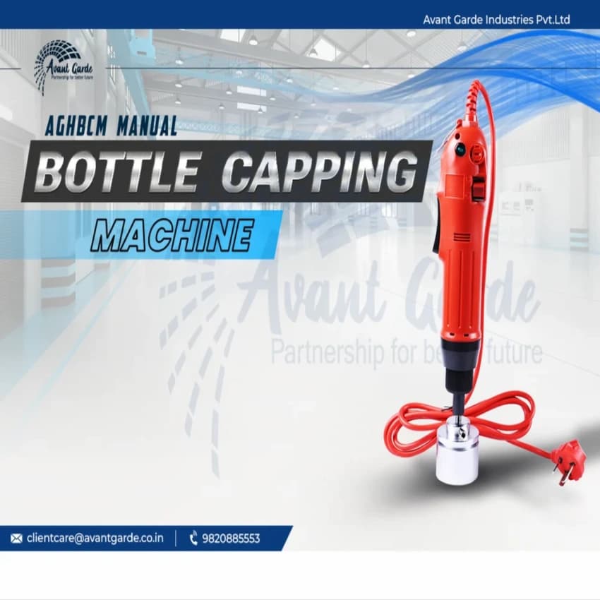 30 BPM Manual Bottle Capping Machine (Model No-AGHBCM)