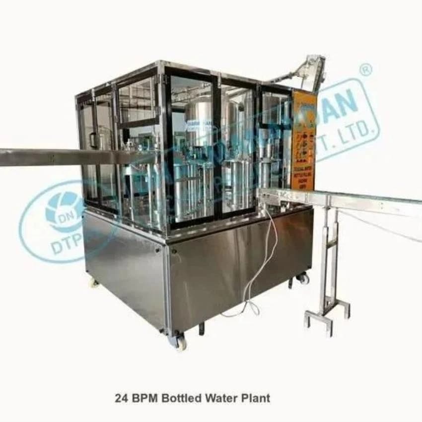 Automatic Mineral Water Bottling Plant ( 24 BPM )
