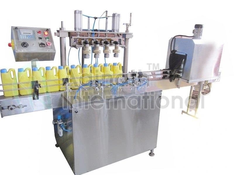 Adinath Bottle ROPP Screw Capping Machine, BRSCM