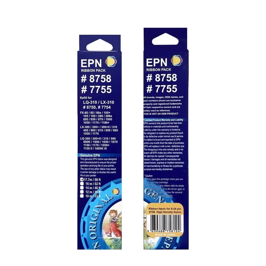 Epson Lq 1050 Ribbon Cartridge