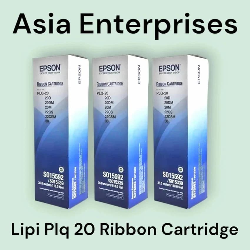 Ribbons Epson Plq 20 Black Cartridge