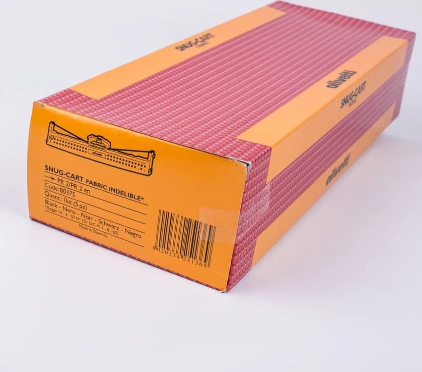 Black Olivetti Pr2 Plus Ribbon Cartridge, Page Yield: 1,500 pages