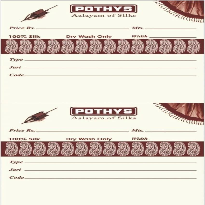 Polyester Textile Cloth Labels Garment Tags