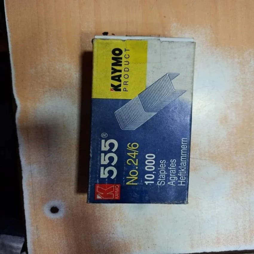 Kaymo Staples ST24/6, For Furniture,stall making., Finish Type: Silver