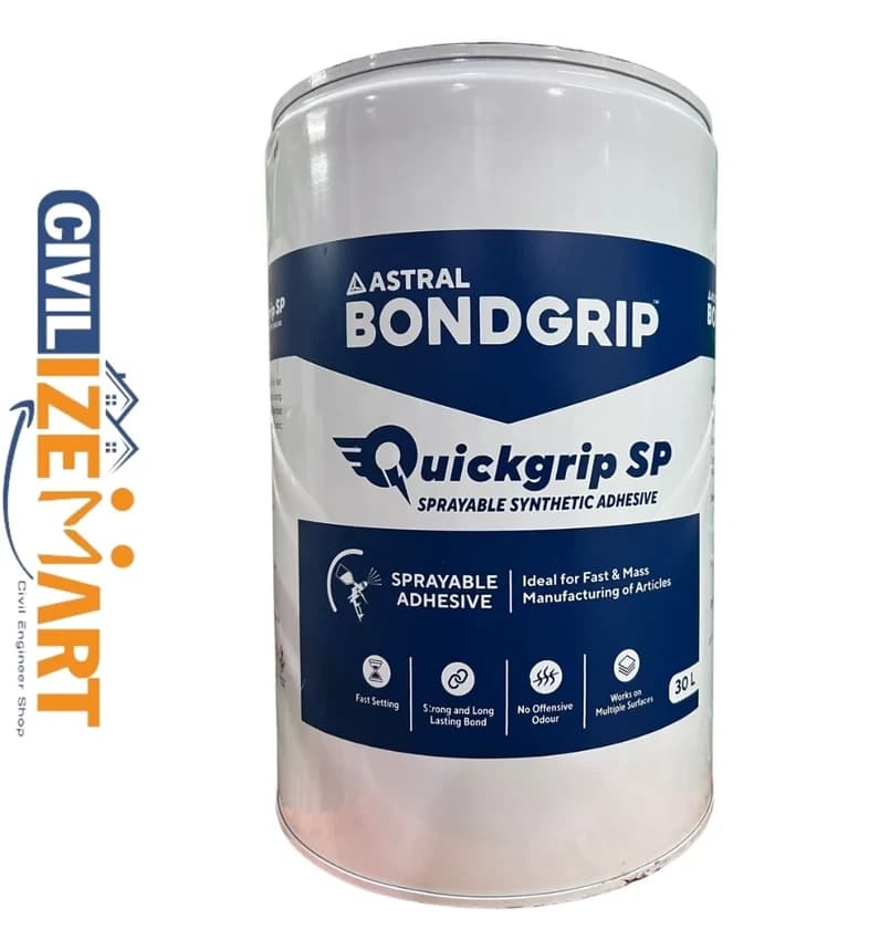 Bondgrip Sprayable Rubber Adhesive, 1 Litre