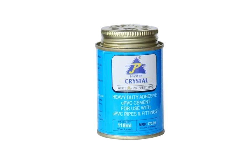Crystal UPVC Solvent Cement, Tin Can
