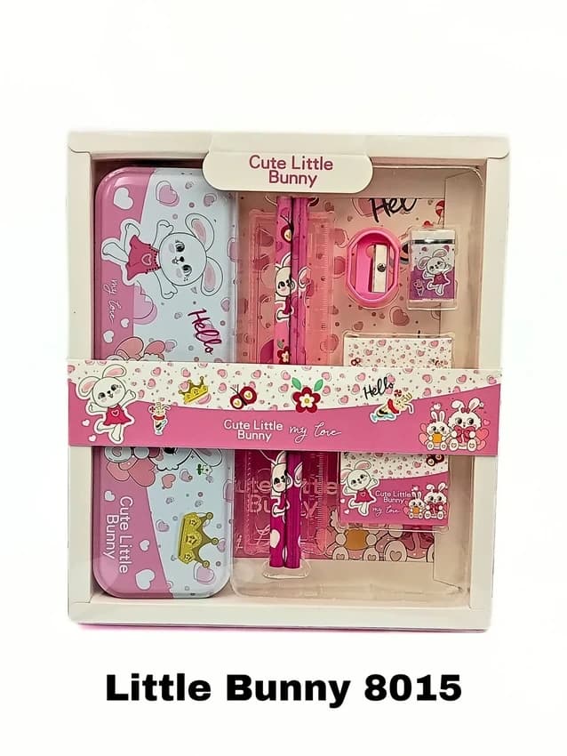 Plastic 8015 Little Bunny Stationery Gift Set