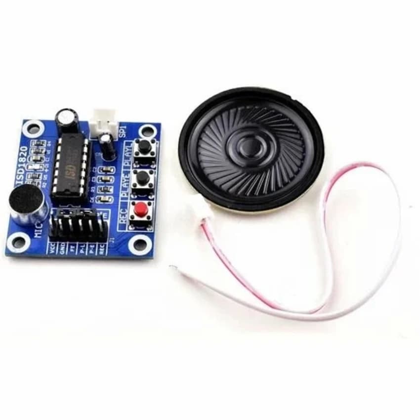 ISD1820 Voice Recording Module With On Board Mic and Speaker