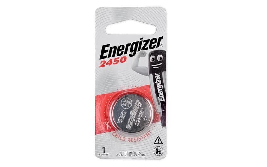 Energizer CR2450 Lithium Coin Battery, Pack of 1