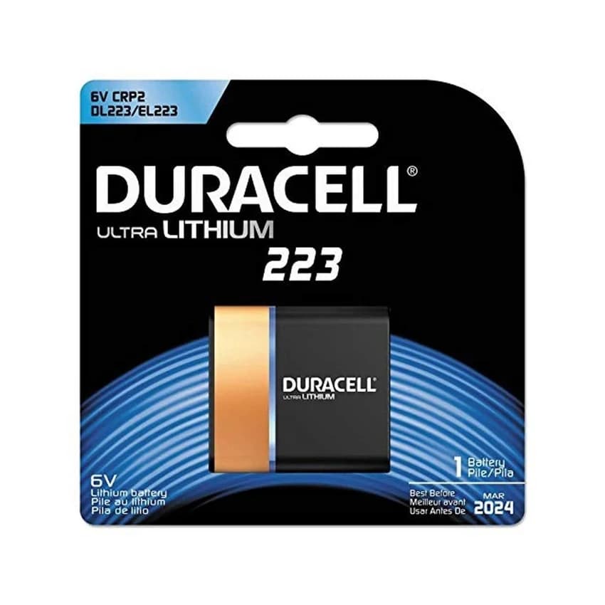 CRP2 Duracell Lithium Battery, Capacity: 1500 mAh