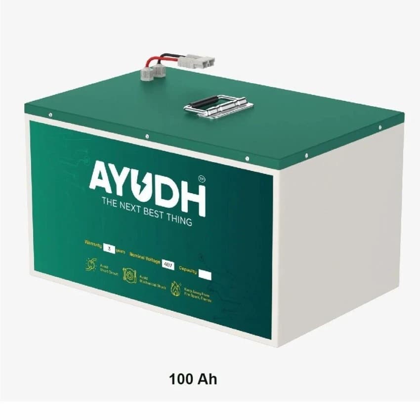 48 V Ayudh 100 Ah Lithium Ion Battery