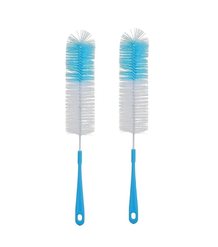 Plastic White Bottle Cleaning Brush