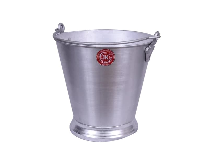 Silver J-01. Aluminium Bucket