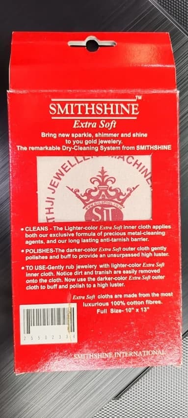 Silver Gold Polishing Cloth