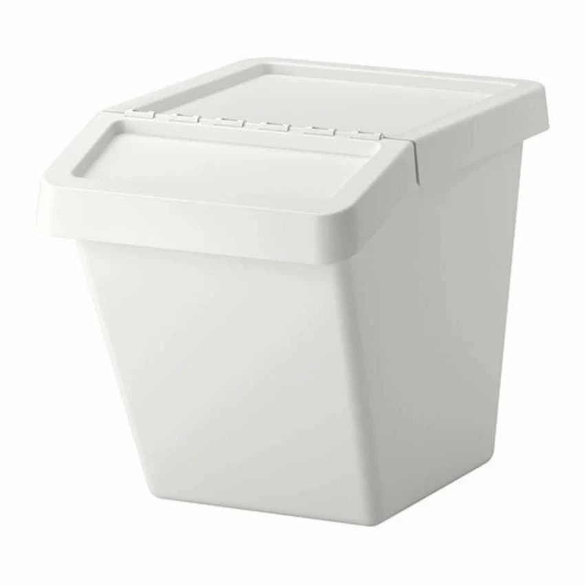 FRP White,Green Recycle Waste Bins, Size: 5- 2500 Ltr