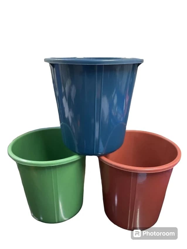 9" Open Top Paper Bin Second