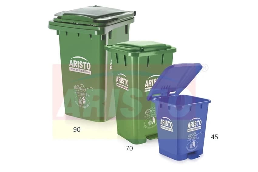 ARISTO WASTE BIN, Capacity: 45/70/90MM