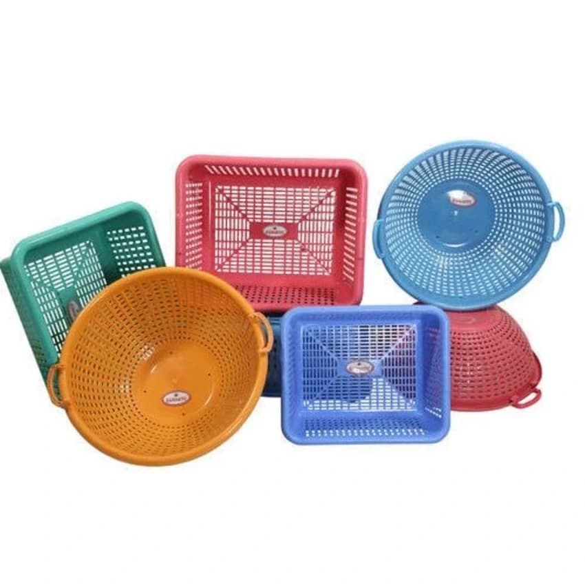 Unbreakable Plastic Jali Basket For Export