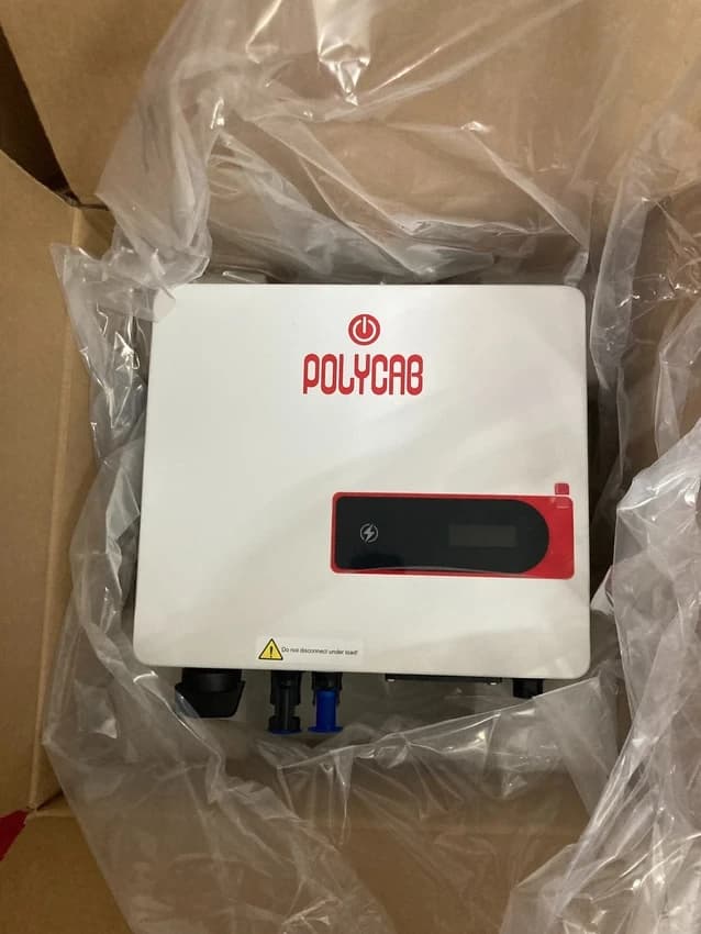 Polycab 3.6 Kw Solar On Grid Inverter With 20A String Current and Warranty - 8 Years