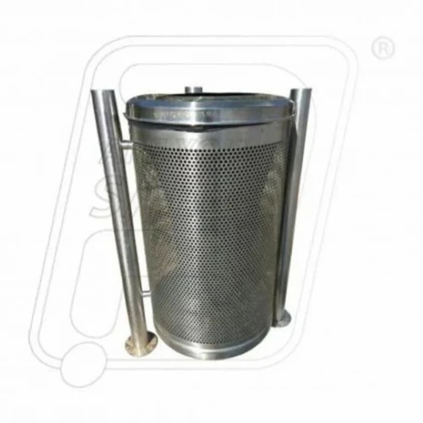 Stainless Steel Perforated Dustbin