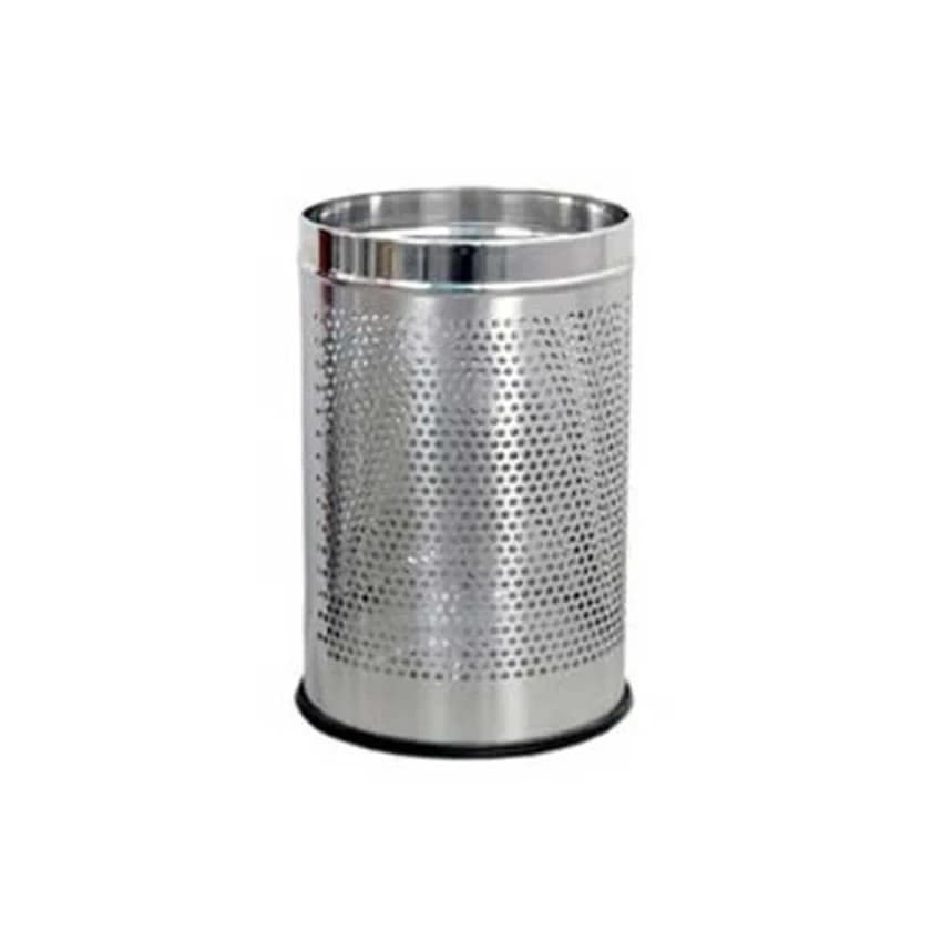 Global Star Perforated SS Waste Bin, Capacity: 6-10 Liters