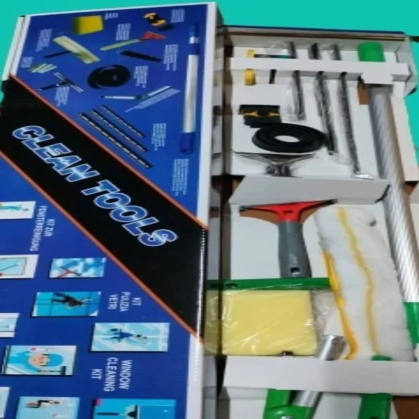 Glass Cleaning Kit, Packaging Type: Box
