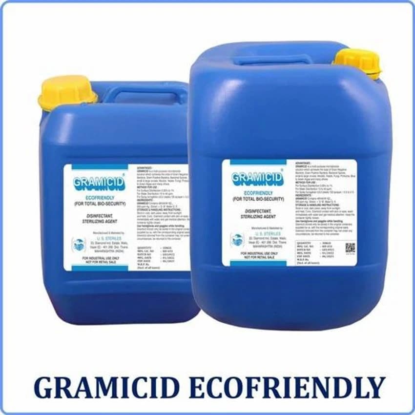 Disinfectant Chemicals-Gramicid Hydrogen Peroxide & Silver Disinfectant