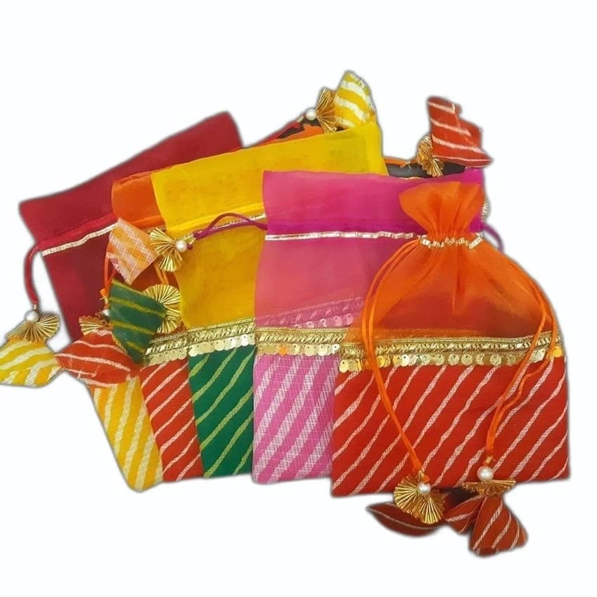 Tissue Leheriya Pouches