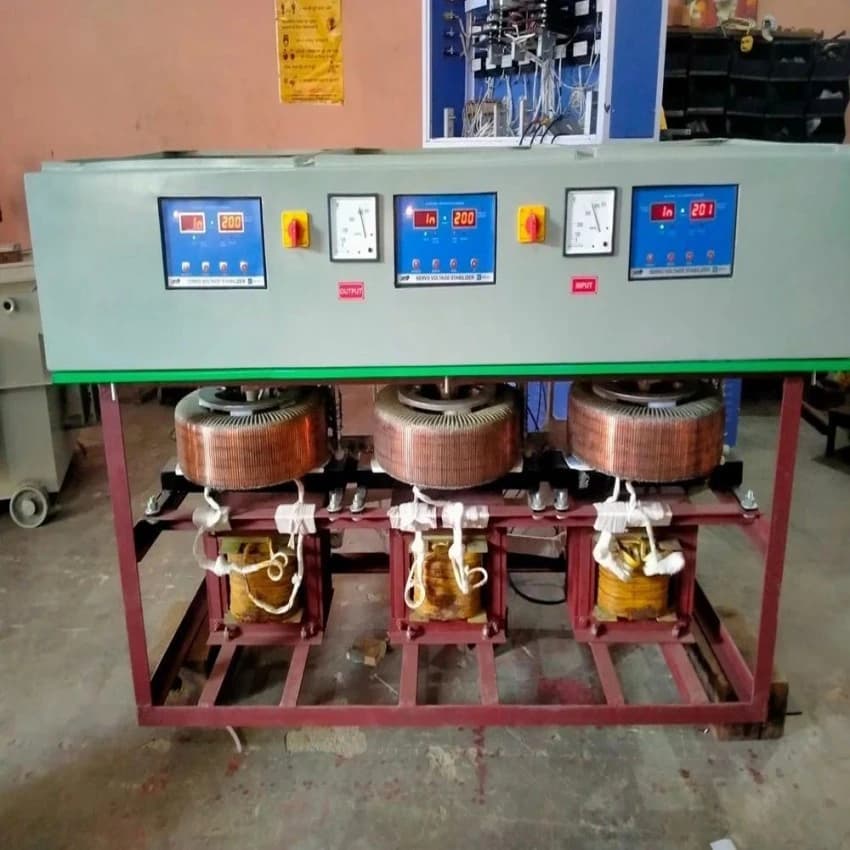 400 Kva Oil Cooled Servo Voltage Stabilizer