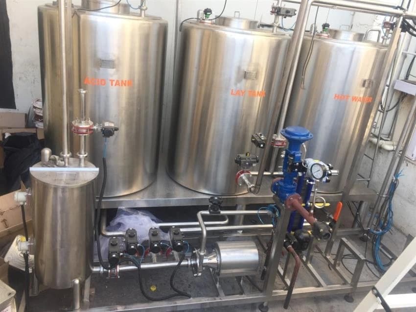 Cip System, Capacity: 1000 kg