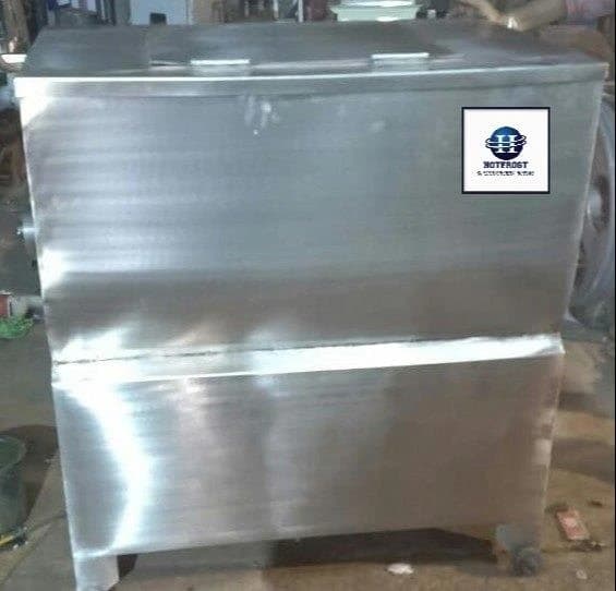 HFI Washing Machine Stainless Steel (Hotfrost), Rated Capacity: 15KG, Top Loading