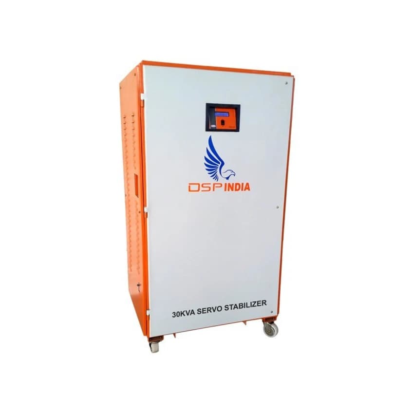 Three Phase Microchip 30kva 3phase Servo Voltage Stabilizer