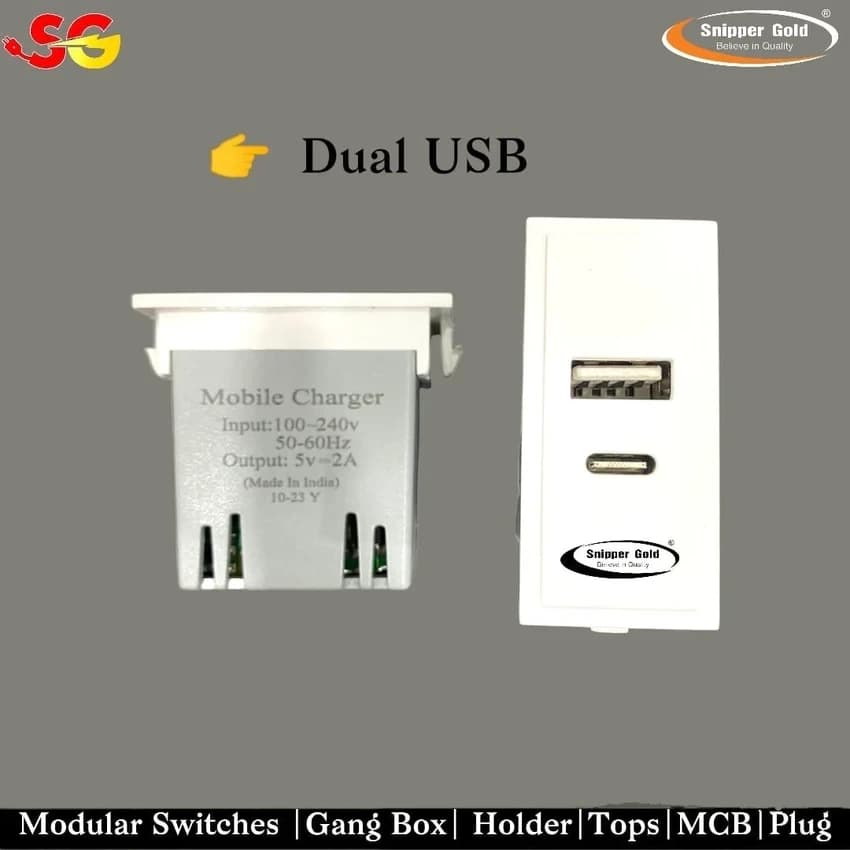 Modular Usb Charger Socket