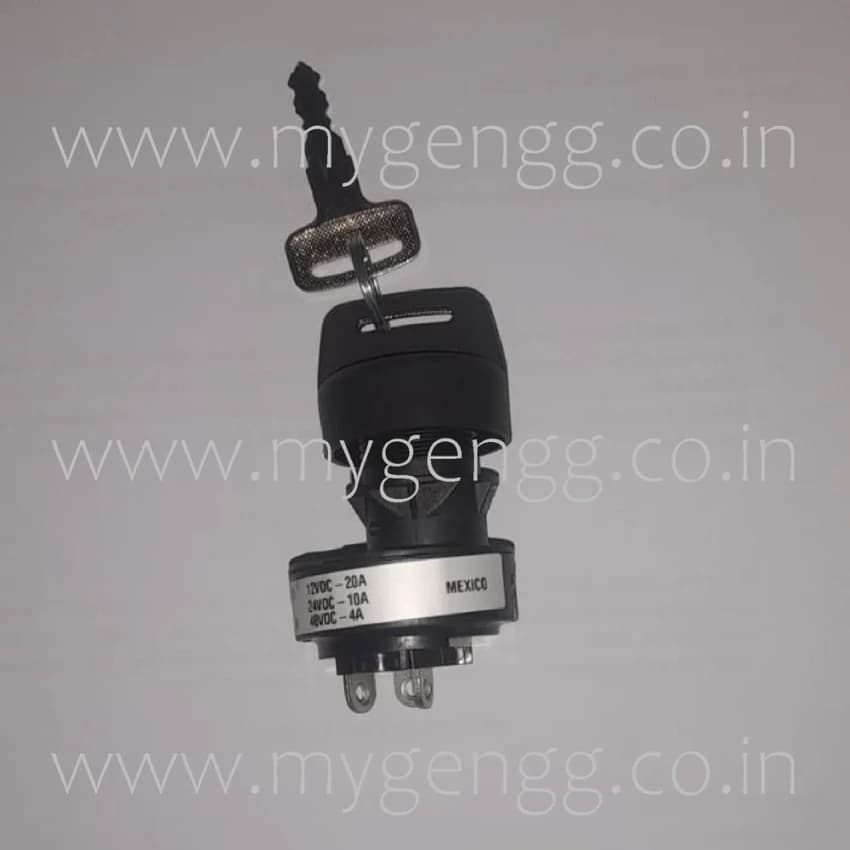 12 To 80v Ignition Key Switch, For Material handling equipments