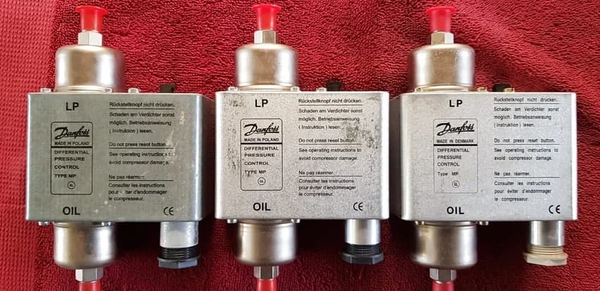 Danfoss Oil Differential Pressure Switch Mp 55