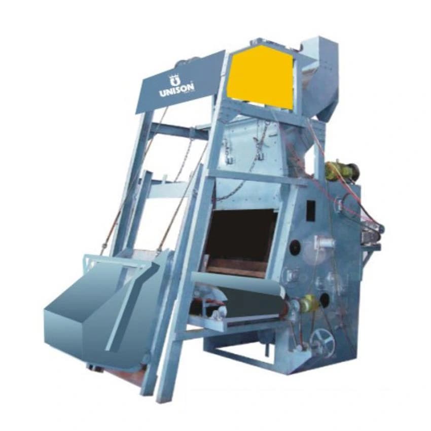 Unison Conveyor Belt Tumblast Machine